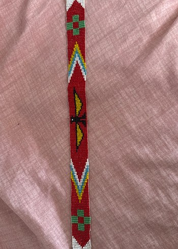 Nakışlı Boncuklu Köpek Taşması - Görsel 2