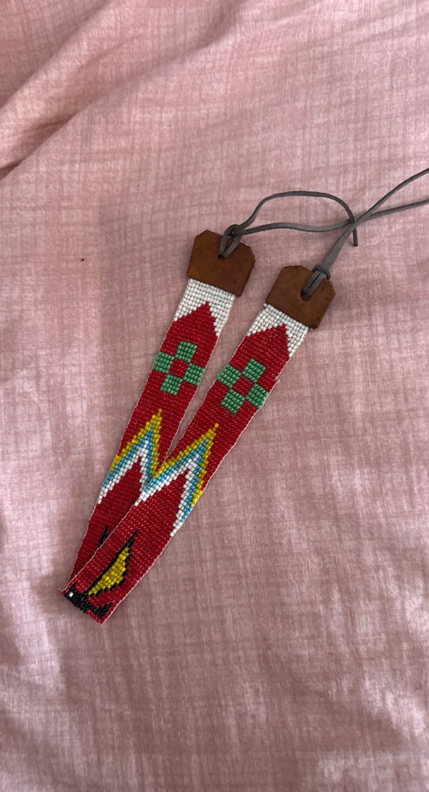 Nakışlı Boncuklu Köpek Taşması - Görsel 3