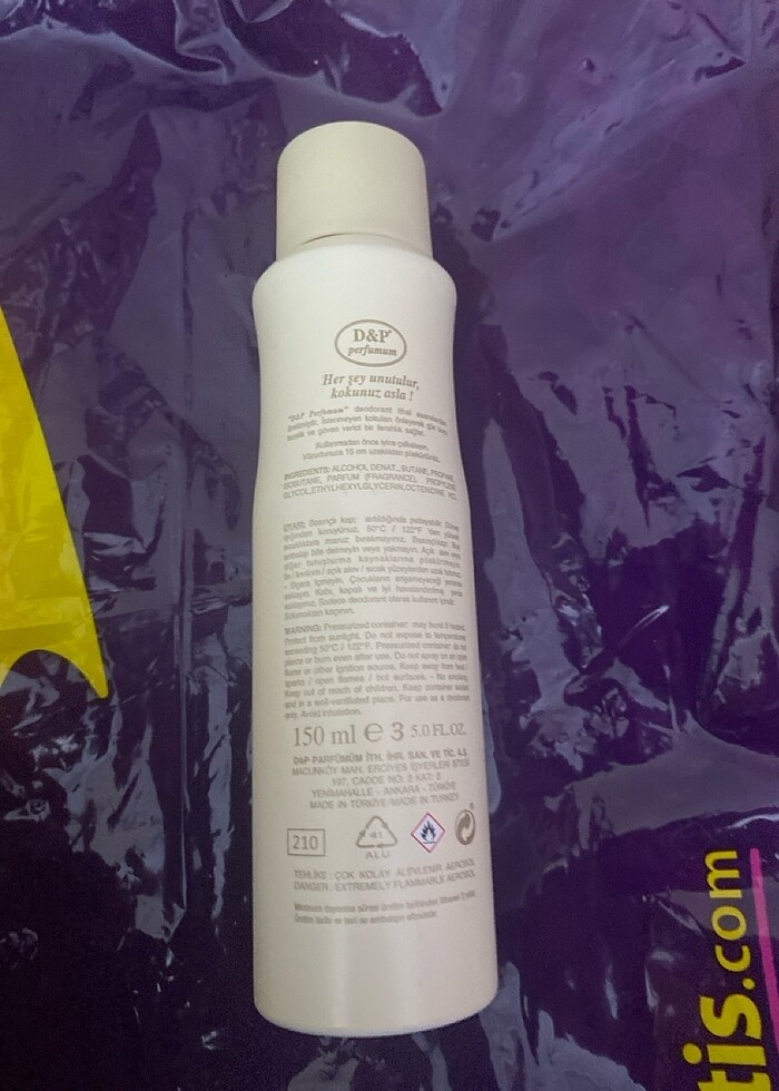 Dp perfuming vücut spreyi - Görsel 2