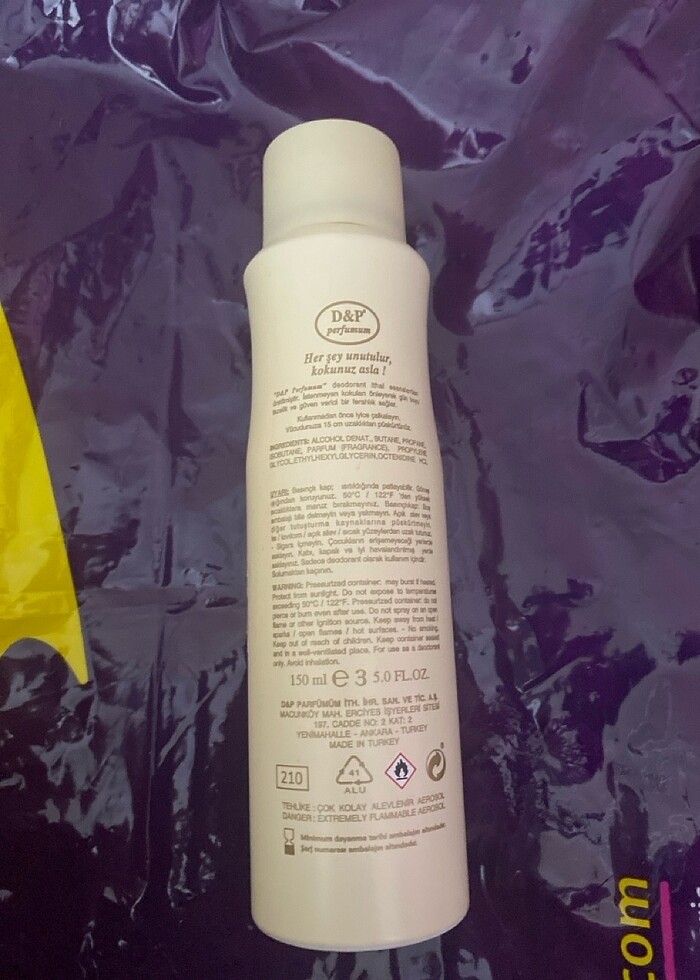 Dp parfüm deodorant - Görsel 2