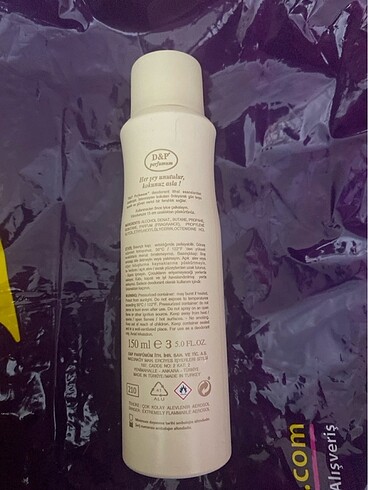 DP deodorant vücut spreyi - Görsel 2