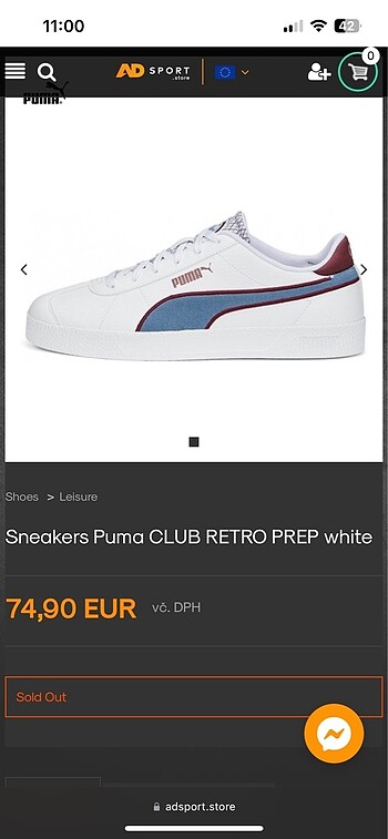 PUMA Club Retro Prep