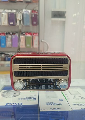 Renkli Kırmızı Mini Müzik Sistemi