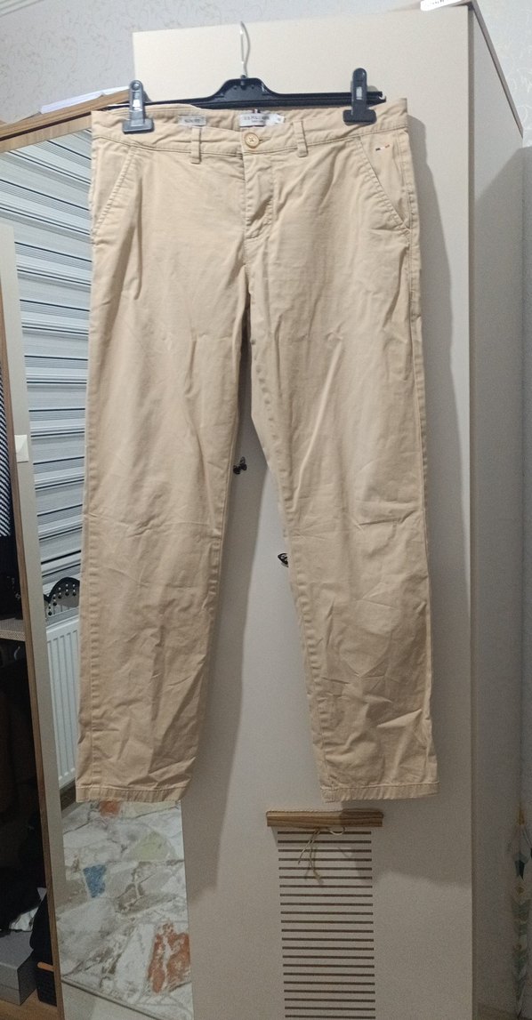 Bej Erkek Regular Fit Günlük Pantolon - Görsel 5