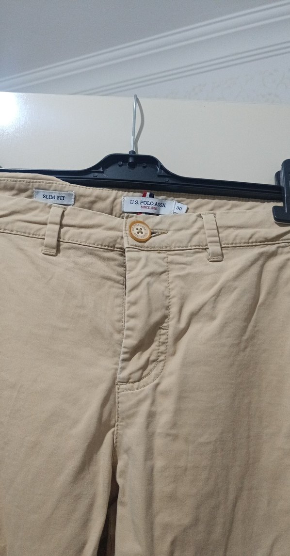 Bej Erkek Regular Fit Günlük Pantolon - Görsel 2