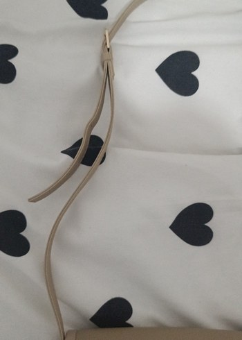 Bej Deri Tokalı Kadın Çanta - Görsel 3