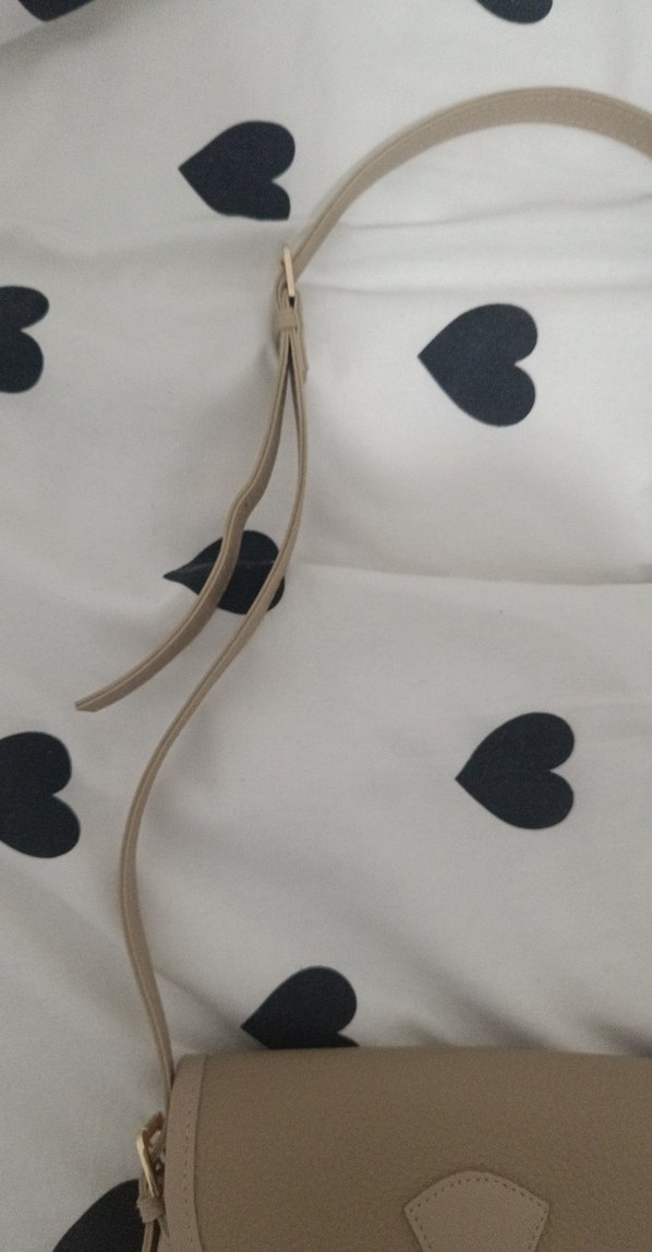 Bej Deri Tokalı Kadın Çanta - Görsel 3