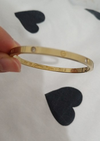 Altın Renkli kadın Bileklik - Görsel 2