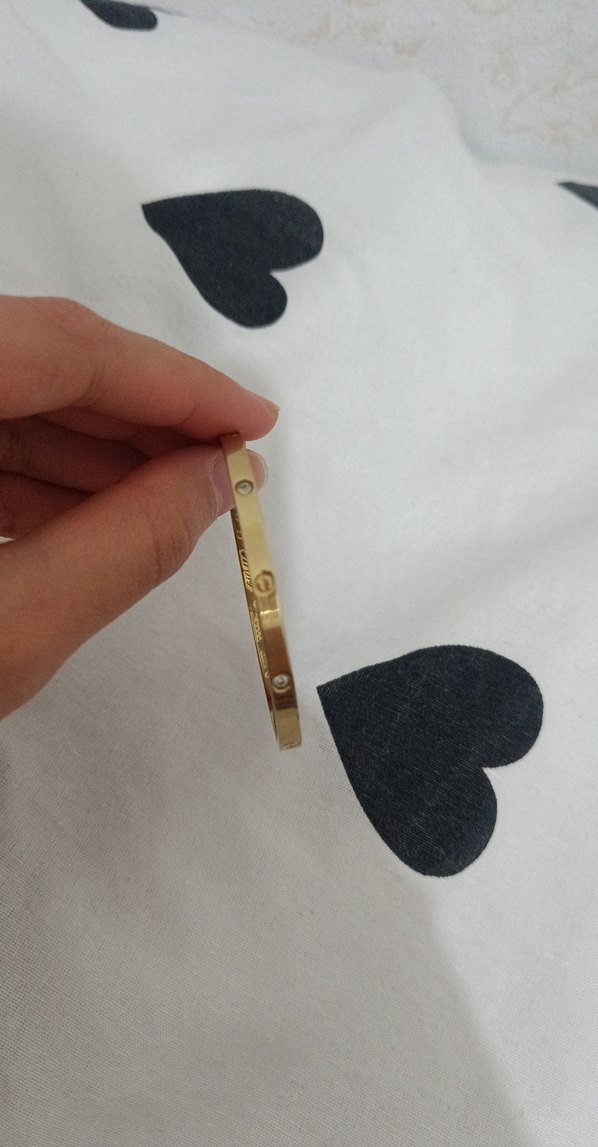 Altın Renkli kadın Bileklik - Görsel 4