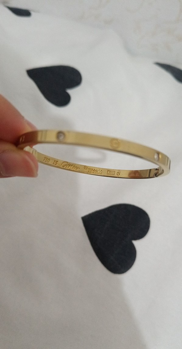 Altın Renkli kadın Bileklik - Görsel 2