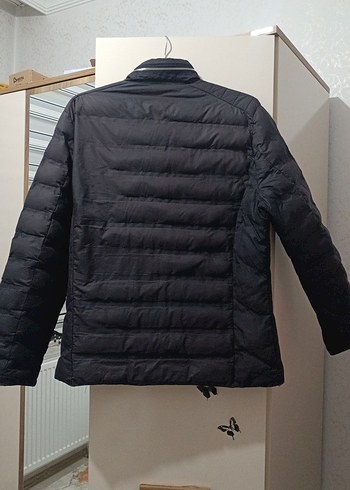 Siyah Erkek Midi Mont Fermuarlı - Görsel 2