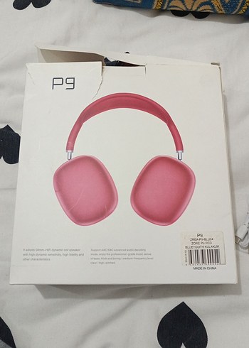 Pembe Renkli Kablosuz Kulaklık - Görsel 2