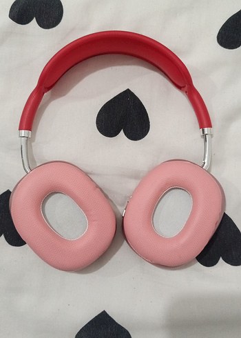 Pembe Renkli Kablosuz Kulaklık - Görsel 4