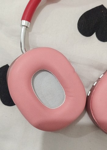 Pembe Renkli Kablosuz Kulaklık - Görsel 5