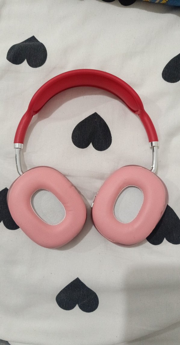 Pembe Renkli Kablosuz Kulaklık - Görsel 4