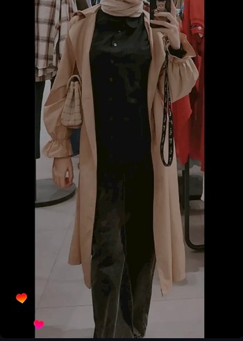 Bej  Kadın Trençkot - Görsel 2