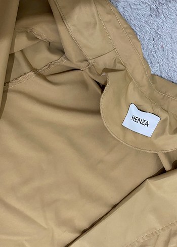 Bej  Kadın Trençkot - Görsel 3