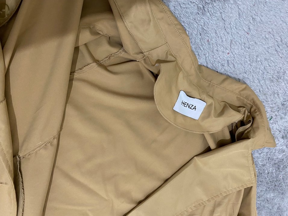 Bej  Kadın Trençkot - Görsel 3