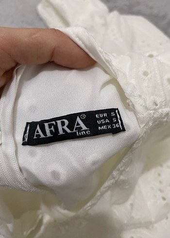 Beyaz tesettür elbise - Görsel 9