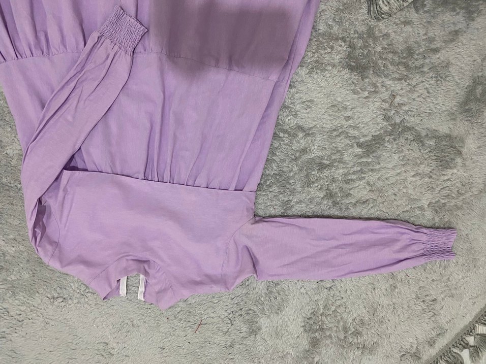 Beyaz tesettür elbise - Görsel 2