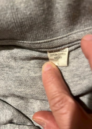 Gri Kısa Kollu Erkek Polo Tişört - Görsel 6