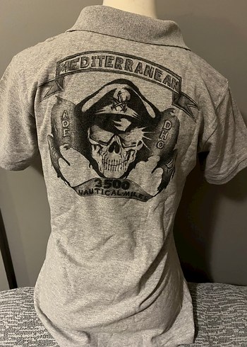 Gri Kısa Kollu Erkek Polo Tişört - Görsel 4