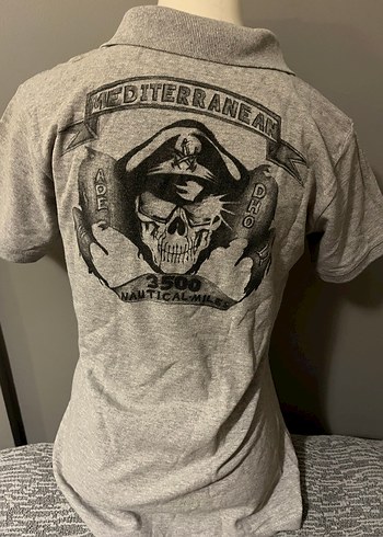 Gri Kısa Kollu Erkek Polo Tişört - Görsel 3