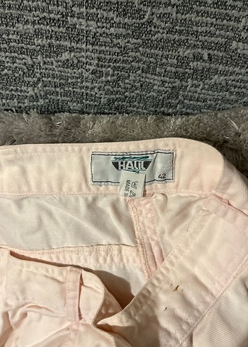 Pembe Midi Hamile Keten Etek - Görsel 7