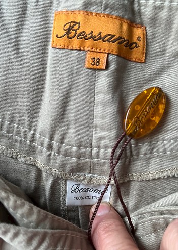 Bej Kemerli Midi Eteği - Görsel 10