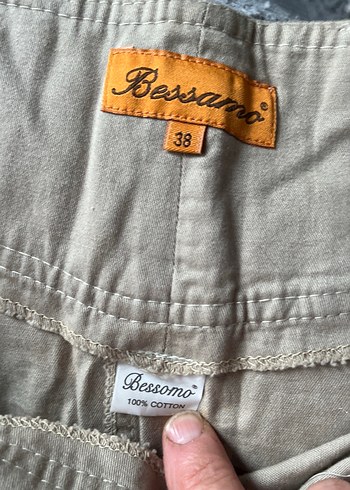 Bej Kemerli Midi Eteği - Görsel 9