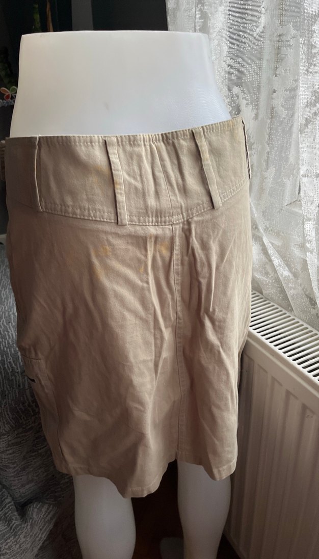 Bej Kemerli Midi Eteği - Görsel 4