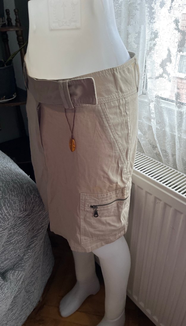 Bej Kemerli Midi Eteği - Görsel 3