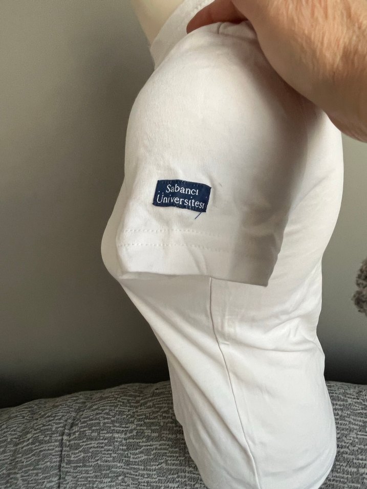 Baskılı Beyaz Tişört - Görsel 3