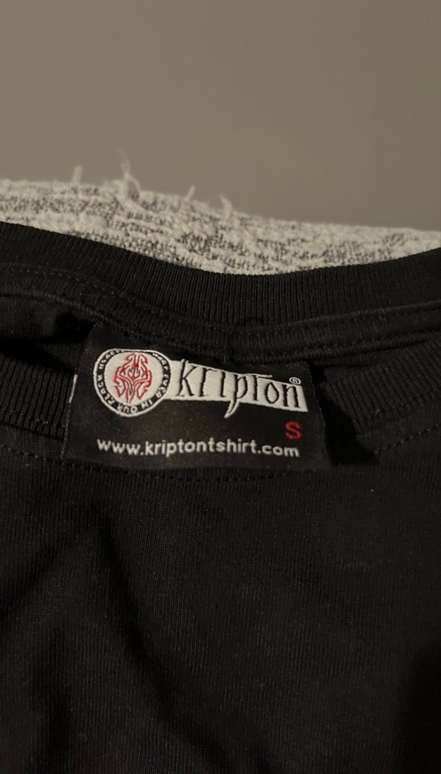 Pamuklu, Baskılı, Siyah gotik Penye kumaş - Görsel 5