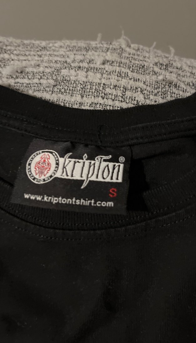 Pamuklu, Baskılı, Siyah gotik Penye kumaş - Görsel 4