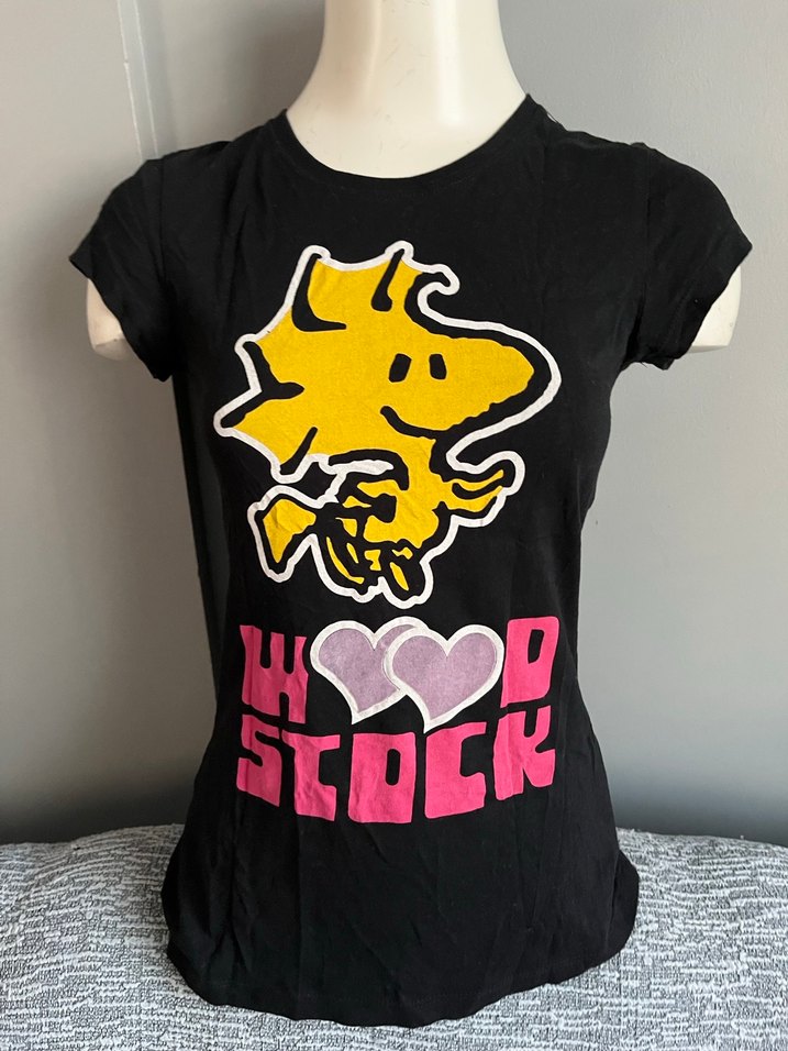 Siyah Baskılı Rock Punk Tişörtü - Görsel 2