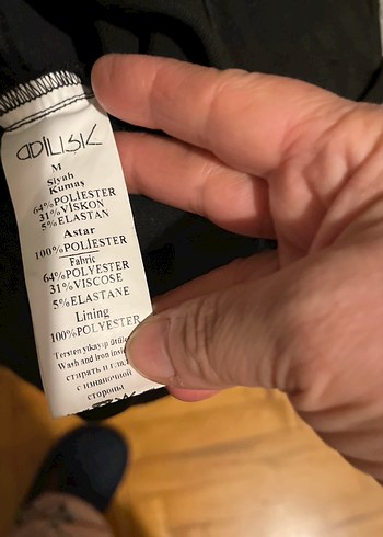 Düğmeli Siyah Mini Etek - Görsel 10