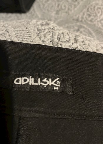 Düğmeli Siyah Mini Etek - Görsel 8