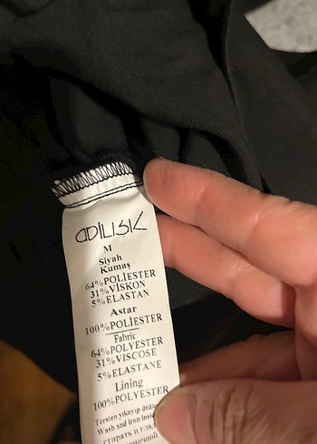 Düğmeli Siyah Mini Etek - Görsel 9