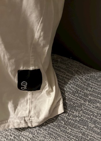 Beyaz Baskılı Hamile Tişörtü - Görsel 2