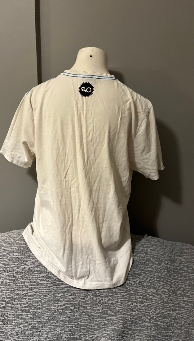 Beyaz Baskılı Hamile Tişörtü - Görsel 5