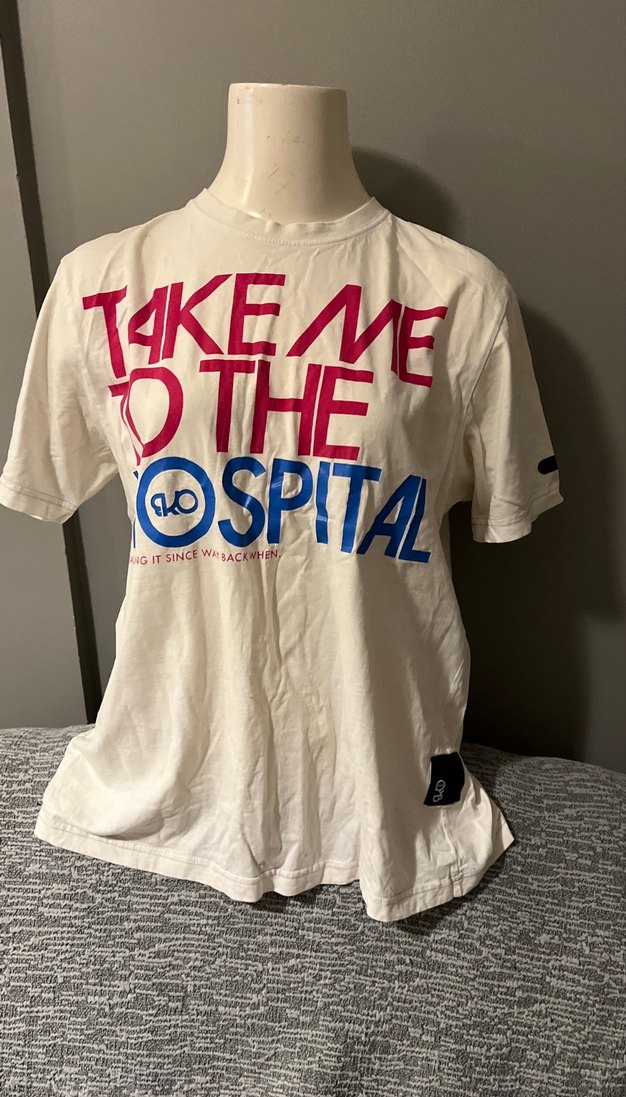 Beyaz Baskılı Hamile Tişörtü - Görsel 3