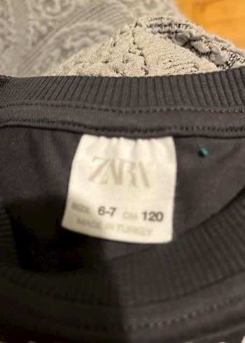 Kız Çocuk Siyah Renkli Baskılı Tişört - Görsel 6