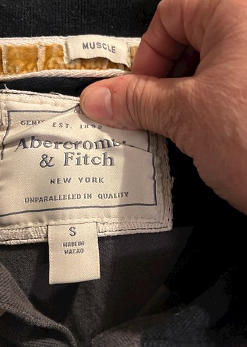 Erkek Gri Siyah Çizgili Polo Tişört - Görsel 10