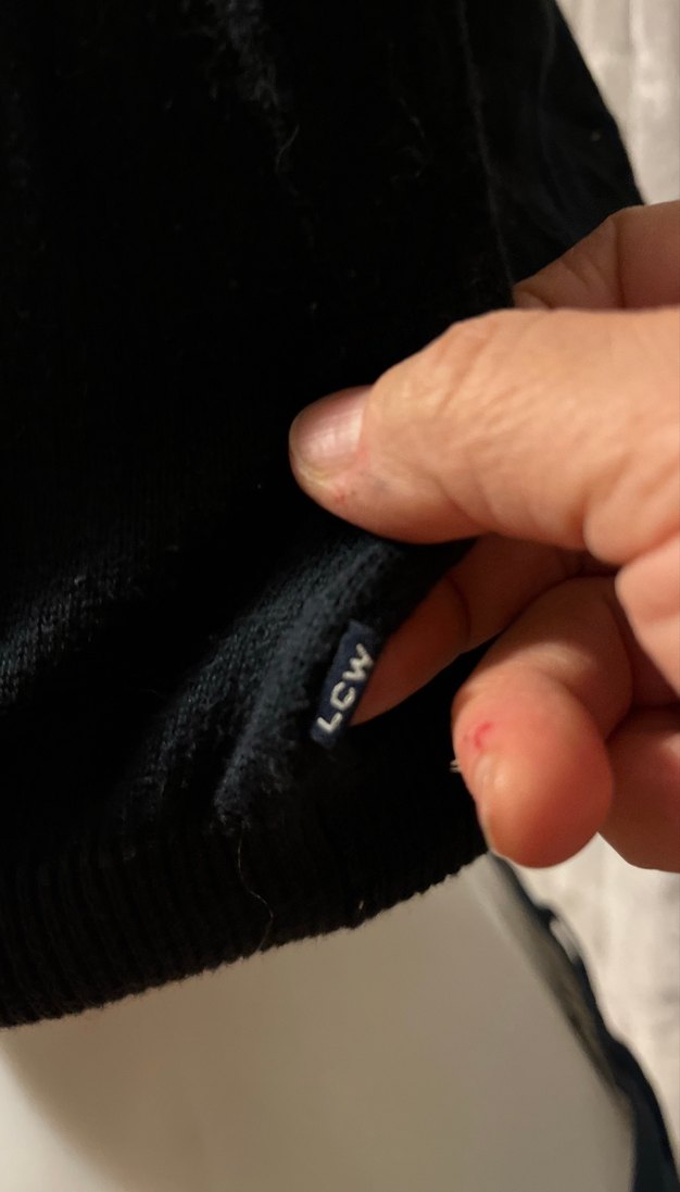 Siyah V Yaka Kolsuz Erkek Süveter - Görsel 5