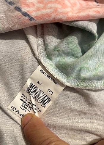 Desenli Transparan Mini Hamile Tunik - Görsel 8