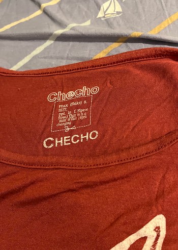 Bordo Bohem Baskılı Bluzu - Görsel 8