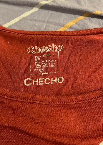 Bordo Bohem Baskılı Bluzu - Görsel 7