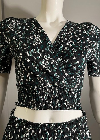 Kadın Siyah Batik Desenli Uzun Tulum - Görsel 3