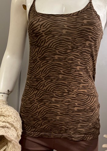 Kahverengi Mini Atlet ve Tayt Takım - Görsel 2